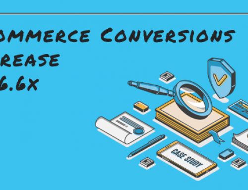 eCommerce Conversions increase by 6.6x